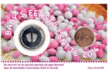 Baby coincard 2014 Meisje